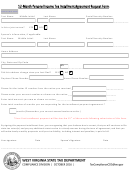12-month Personal Income Tax Installment Agreement Request Form