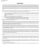 Instructions For Form E-599 - A Farmer's Certificate - North Carolina Department Of Revenue