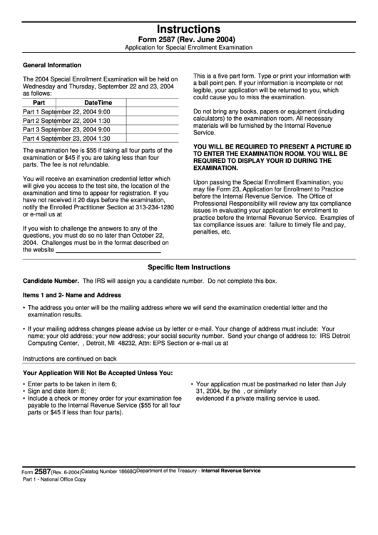instructions-form-2587-application-for-special-enrollment-examination