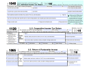 Form 1040 - U.s. Individual Income Tax Return - 2016