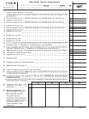 Form 1120-w - Estimated Tax For Corporations - 1997