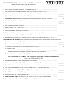 Maine Minimum Tax Worksheet Instructions Form - 1999