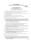 Transaction Privilege (sales) Tax Return - City Of Flagstaff