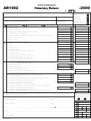 Form Ar1002 - Fiduciary Return - 2000 Printable pdf