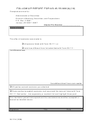 Form 08-111a - Follow-up Report For As 45.55.900(b)(19)