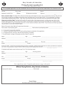 Unit Flying Permit Application - Boy Scouts Of America
