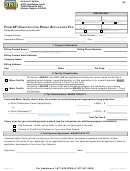 Form 542-1302 - Form Af: Construction Permit Application Fee