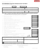 Fillable Form 807 - Michigan Composite Individual Income Tax Return - 2012 Printable pdf