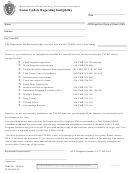 Form 02-362-1014-05 - Status Update Regarding Ineligibility 2014