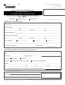 Form Bb-692-002 - Application For Licensure As A Bail Bond Agency Or Bail Bond Agency Branch Office 1999