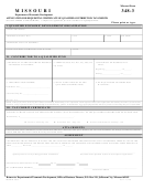 Form 348-3 - Application For Requesting Certificate Of Qualified Contribution Tax Credits