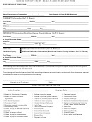 Small Claims Complaint Form -