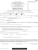 Form 08-4161 - Residential Contractor Endorsement Application