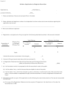 Form U-1 - Uniform Application To Register Securities - Washington State Department Of Financial Institutions