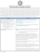 Vendor Performance Evaluation Procedures Instructions - Office Of The Attorney General