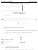 Form Ccg 0013 - Affidavit For Service By Publication/posting