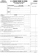 Form 1041 - U.s. Fiduciary Income Tax Return (for Estates And Trusts) - 1952