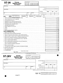 Form St-36 - Kansas Retailer's Sales Tax Return