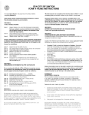 City Of Dayton Form R Filing Instructions - 2014 Printable pdf