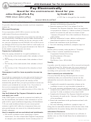 Form 45-010 - Corporation Estimated Income Worksheet - 2010