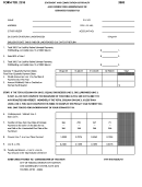 Form Tol 2210 - Statement And Computation Of Penalty And Interest For Underpayment Of Estimated Toledo Tax - 2003