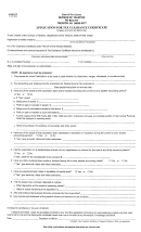 Form A-5088-tc - Application For Tax Clearance Certificate - New Jersey