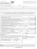 Form 807 - Michigan Composite Individual Income Tax Return - 1999