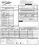 Sales Tax Return Form - City Of Fort Collins