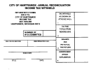 Annual Reconciliation Income Tax Withheld - City Of Hamtramck