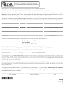 Form R -19026 - Installment Request For Individual Income
