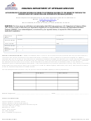 Vdvs-vmsdep Form 2 - Authorizaion To Review Records In Order To Determine Eligibility For Benefits Through The Virginia Military Survivors And Dependents Program (vmsdep) - 2017