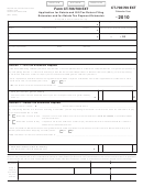 Form Ct-706/709 Ext - Application For Estate And Gift Tax Return Filing Extension And For Estate Tax Payment Extension - 2010