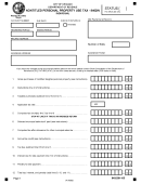 Form 8402in - Nontitled Personal Property Use Tax - Individual