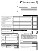Combined Excise Tax Return Form - Washington State Department Of Revenue - 2010