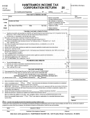 Form H-1120 - Hamtramck Income Tax Corporation Return