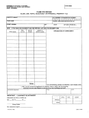 Form Fr-331 - Claim For Refund - Sales, Use, Hotel Occupancy Or Personal Property Tax