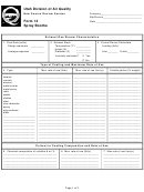Form 13 - Spray Booths - Utah Division Of Air Quality - New Source Review Section Printable pdf