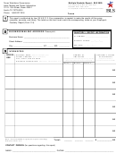 Fillable Form Bls 3020 - Multiple Worksite Report - Texas Workforce Commission Printable pdf