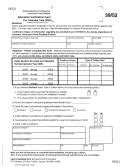 Form 04-077 - Education Verification Form - 2005
