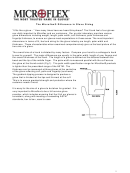 Microflex Glove Size Chart Printable pdf