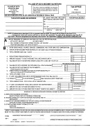 Form W-1 - Village Of Octa Income Tax Return