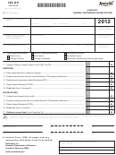 Form 765-gp - Kentucky General Partnership Income Return - 2012