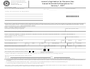 Form Gta-ppd:011 - Lessor's Application For Personal Use Leased Automobile Exemptions - 2007
