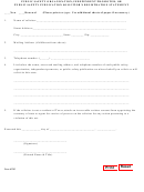 Form 3203 - Public Safety Organization, Independent Promoter, Or Public Safety Publication Solicitor's Registration Statement