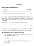 Form 3502 - Veterans Organization Solicitation Bond