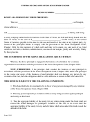 Form 3505 - Veterans Organization Solicitor's Bond