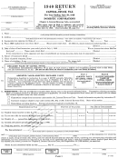 Form 707 - 1940 Return Of Capital-stock Tax - Treasury Department - Internal Revenue Services