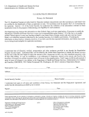 Form Acf-120 - Us Repatriation Program Repayment Agreement