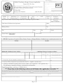 Form Tr-ps-16 - Public Warehouse Keeper License Application