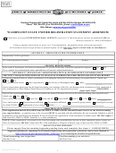 Washington State Unified Registration Statement Addendum - Washington Secretary Of State - 2009